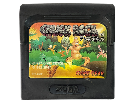 GG Chuck Rock (JPN Ver, Loose Cartridge)