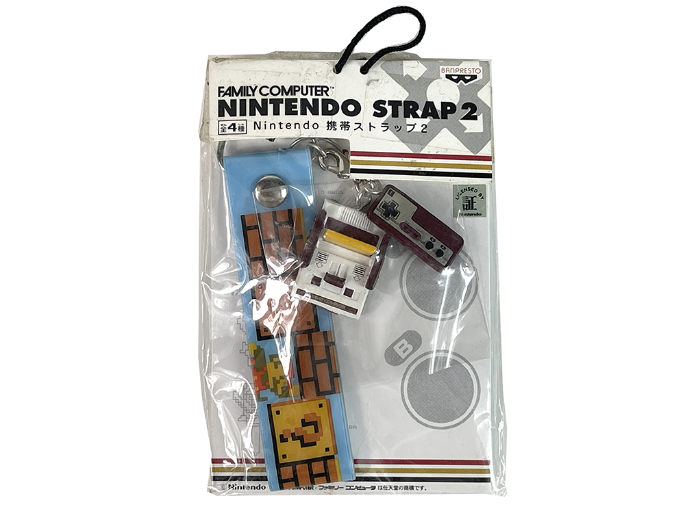 (NEW) Lots of Nintendo Family Computer NINTENDO STRAP Series 2 X 3 Keychains