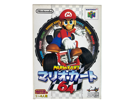 N64 MARIO Kart 64 (JPN Ver, Completed)