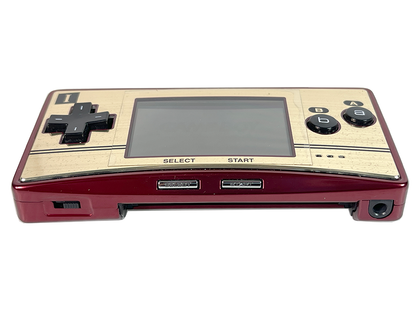 2005 Nintendo Gameboy Advance Micro Happy! Mario 20th Anniversary Red & Gold C/OXY-S-GA-JPN (System only)