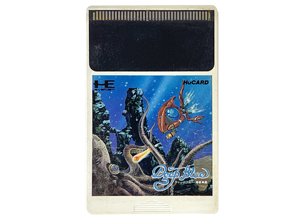 NEC PC Engine Deep Blue HuCard Only (JPN Ver)