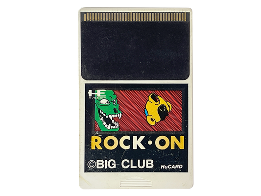 PCE ROCK ON (JPN Ver, HuCard only)