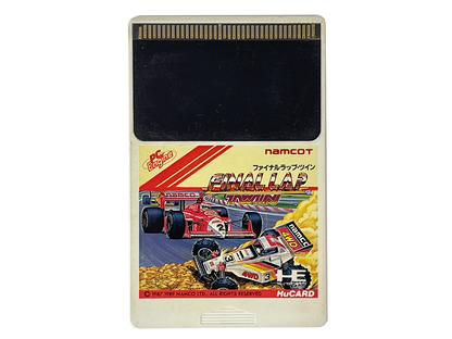 NEC PC Engine Final Lap Twin HuCard Only (JPN Ver)