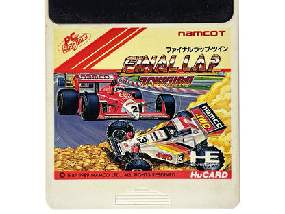 NEC PC Engine Final Lap Twin HuCard Only (JPN Ver)