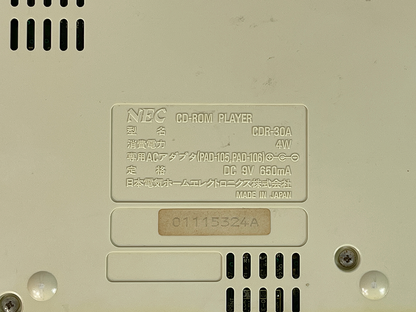 NEC PC Engine CD ROM Player CDR-30A (JPN VER)