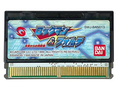 Bandai Wonderswan Color Rockman & Forte Mirai kara no Chōsensha (JPN Ver, Loose Cartridge)