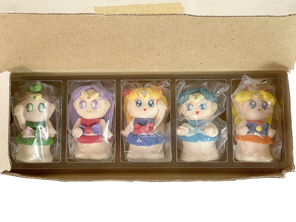 Bandai Sailor Moon Character Deco S Set Nakayoshi Cake Decoration Limited Edition Premier