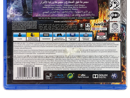 (NEW) PS4 Saints Row IV: Re-Elected & Gat Out of Hell (ASIAN Ver)