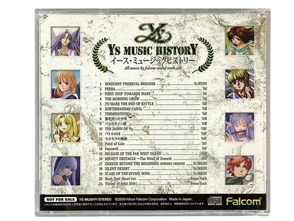 OST Ys MUSIC HISTORY (JPN Ver)