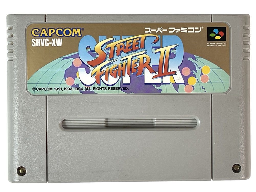 SFC SUPER Street Fighter II (JPN Ver, Loose Cartridge)