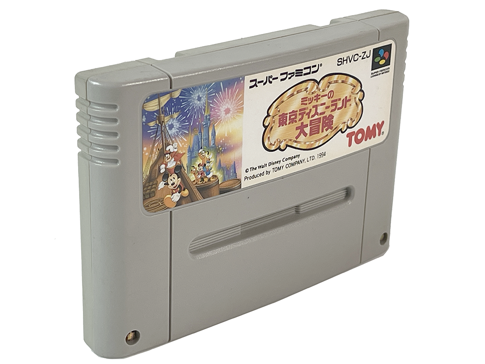 SFC Mickey Mouse in Tokyo Disneyland (JPN Ver, Loose Cartridge)