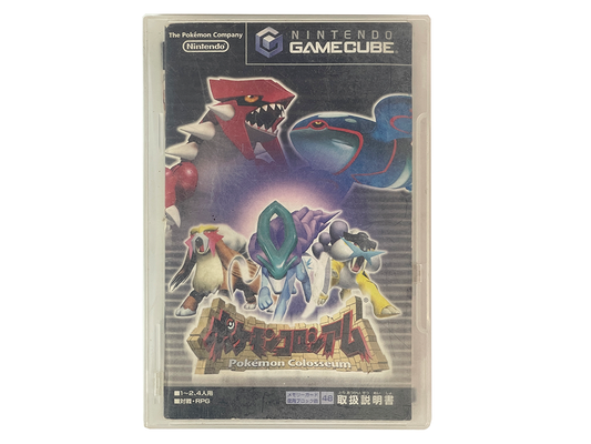 NGC Pokémon Colosseum (JPN Ver, Manual + Disk only)