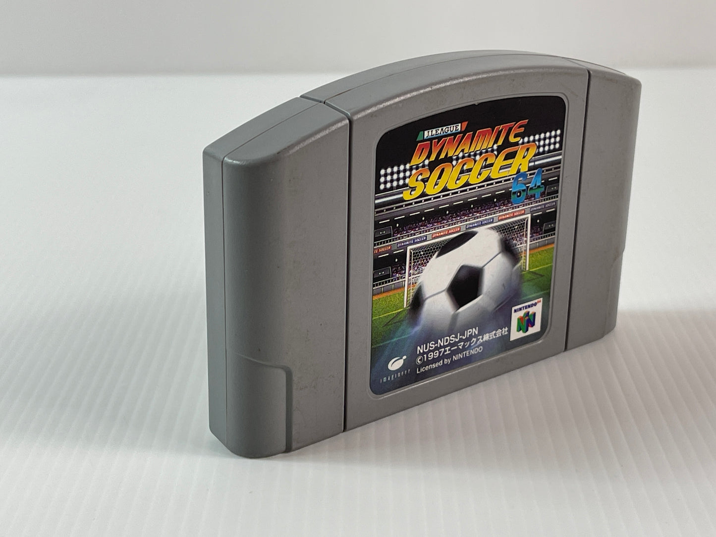 N64 J.League Dynamite Soccer 64 (JPN Ver, loose cartridge)