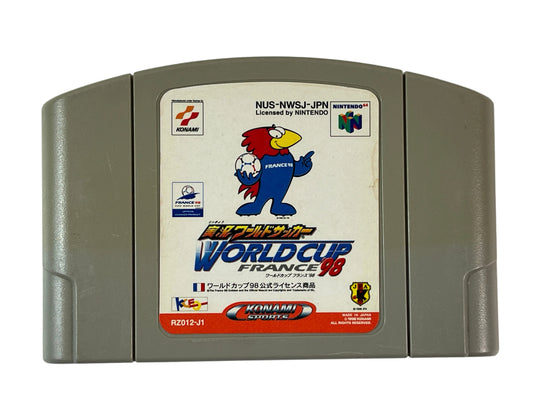 N64 Jikkyou World Soccer: World Cup France '98 (JPN Ver, loose cartridge)