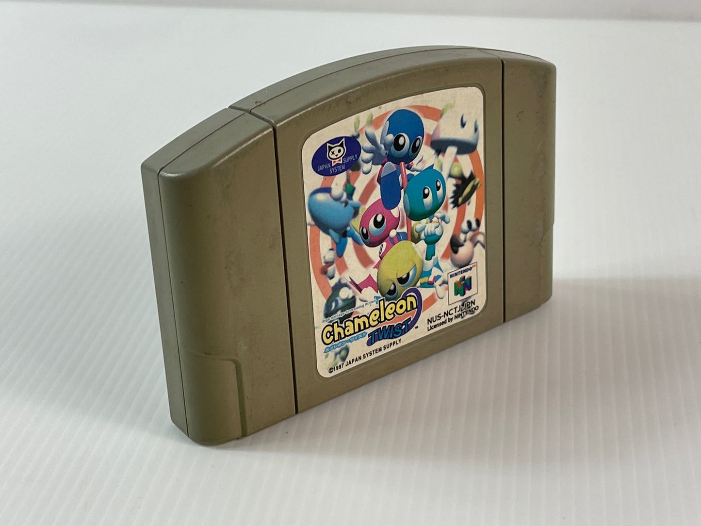N64 Chameleon Twist (JPN Ver, Loose Cartridge)