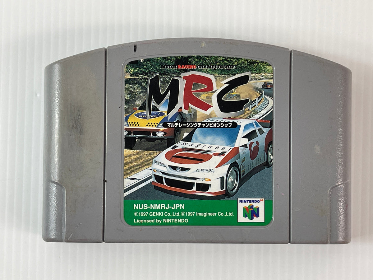 N64 MRC: Multi-Racing Championship (JPN Ver, Loose Cartridge)