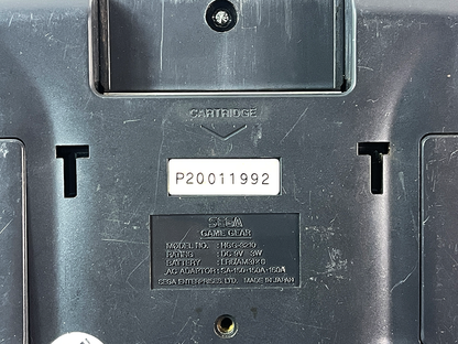 (FOR PARTS) 1990 SEGA Game Gear System HGG-3210 P20011992 (JPN Ver)