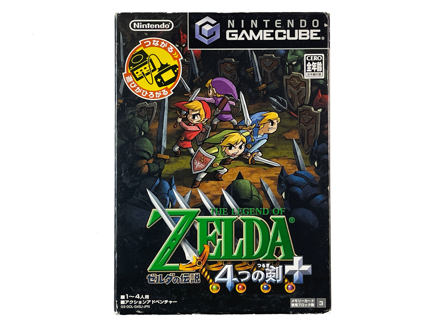 NGC The Legend of Zelda: Four Swords Adventures (JPN Ver)