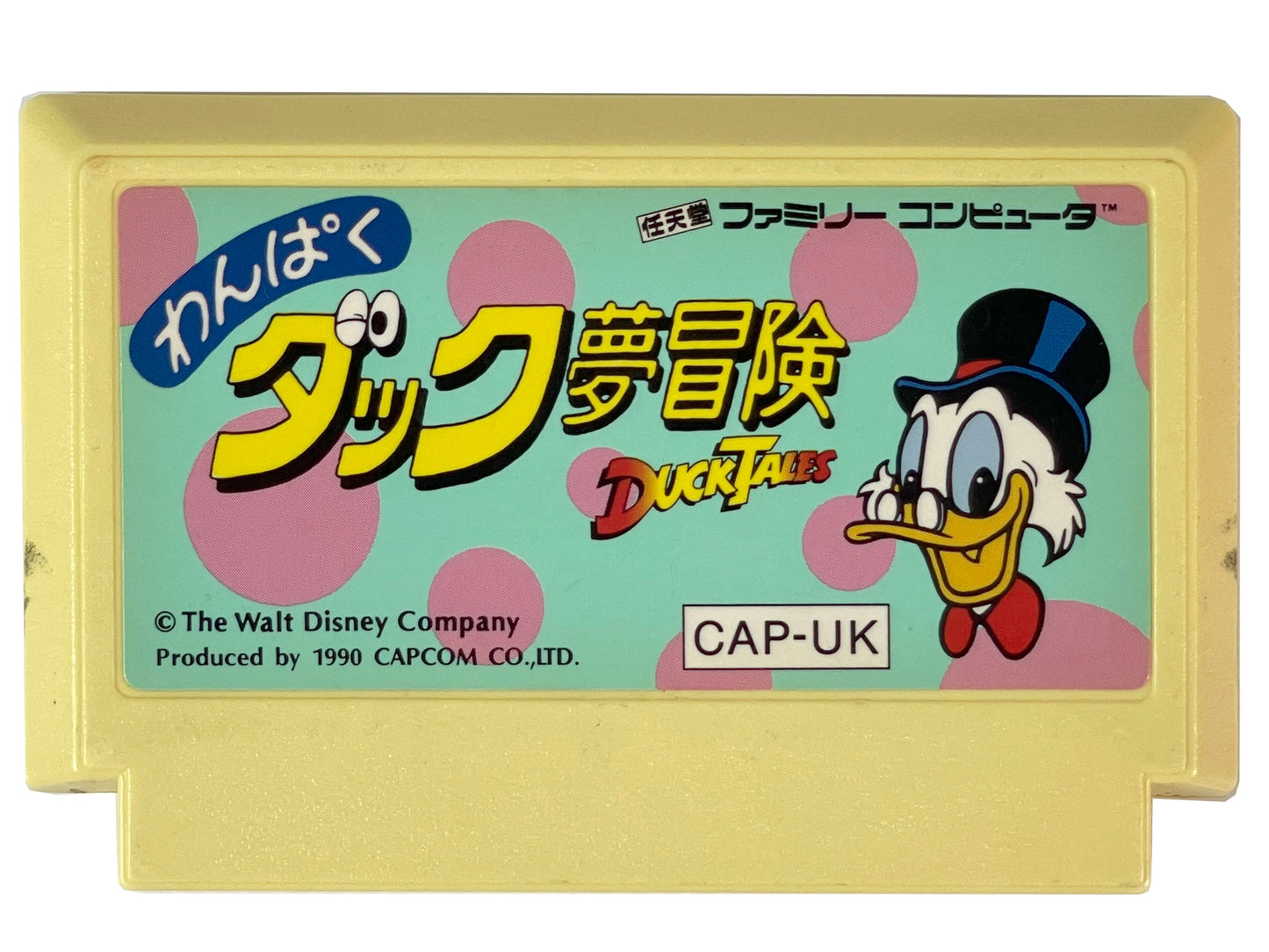 FC Disney's DuckTales (JPN Ver, Loose Cartridge)