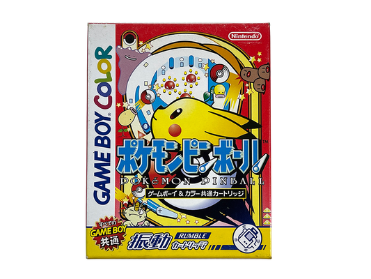 GBC POKEMON Pinball (JPN Ver, Completed)