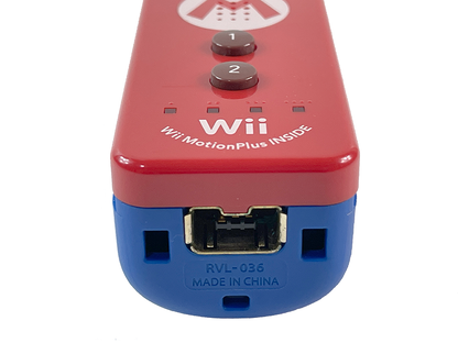 Nintendo Wii Controller + Wii MotionPlus MARIO RVL-036 (JPN Ver)