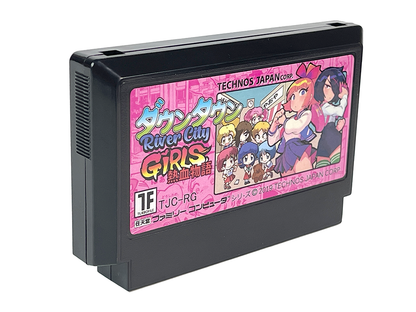 Nintendo Famicom River City Girls (NEW Physics Homebrew, JPN Ver)