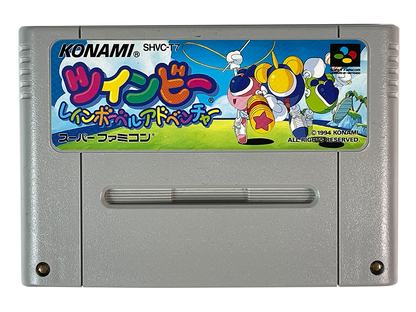 SFC Twin Bee Rainbow Bell Adventure (JPN Ver, Loose Cartridge)