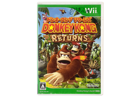 WII Donkey Kong Country Returns(JPN Ver)