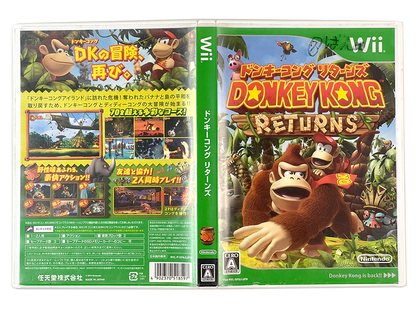 WII Donkey Kong Country Returns(JPN Ver)