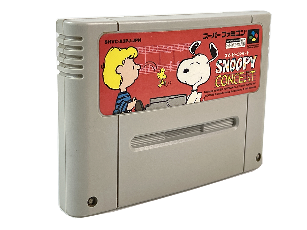 SFC Snoopy Concert (JPN Ver, Loose Cartridge)