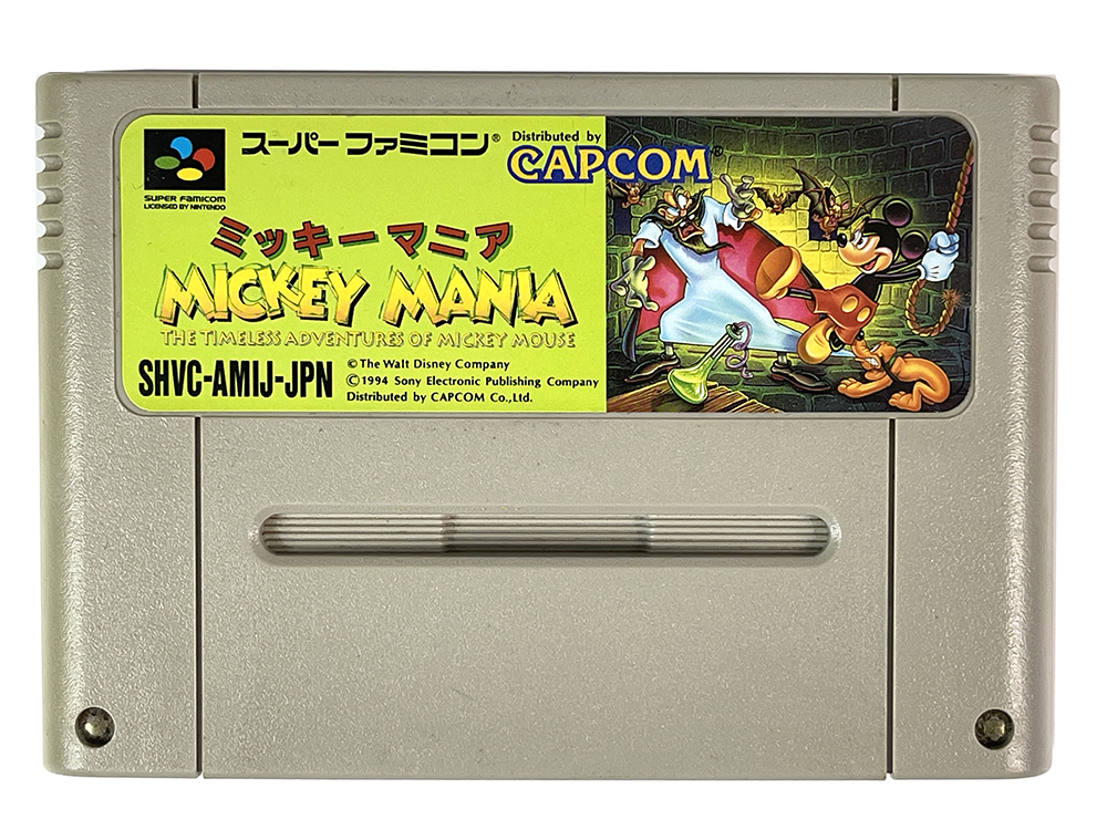 SFC Mickey Mania (JPN Ver, Loose Cartridge)