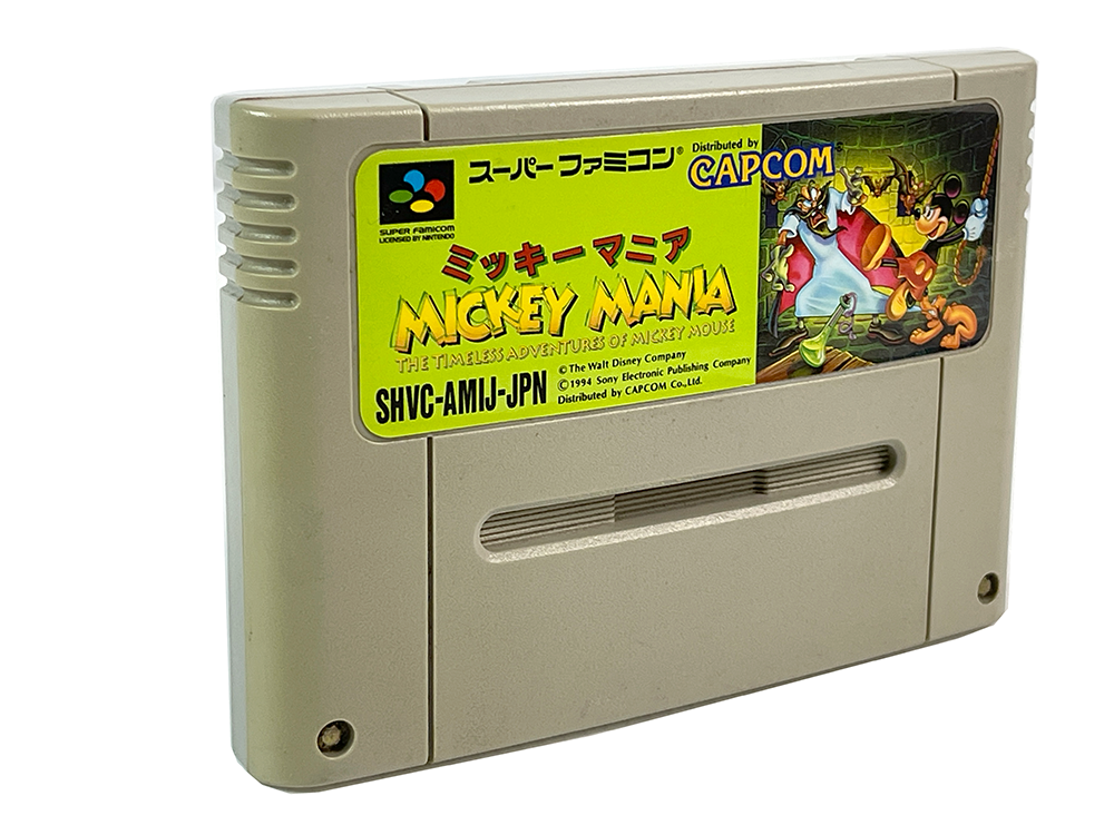 SFC Mickey Mania (JPN Ver, Loose Cartridge)