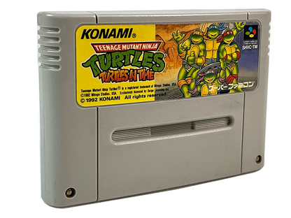 SFC TMNT Teenage Mutant Ninja Turtles in Time Loose Cartridge (JPN Ver)