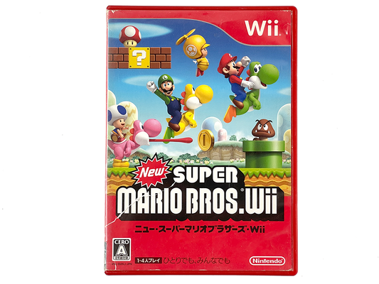 WII New Super Mario Bros. Wii (JPN Ver)