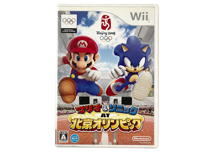WII Mario and Sonic at the Olympic Games (JPN Ver)