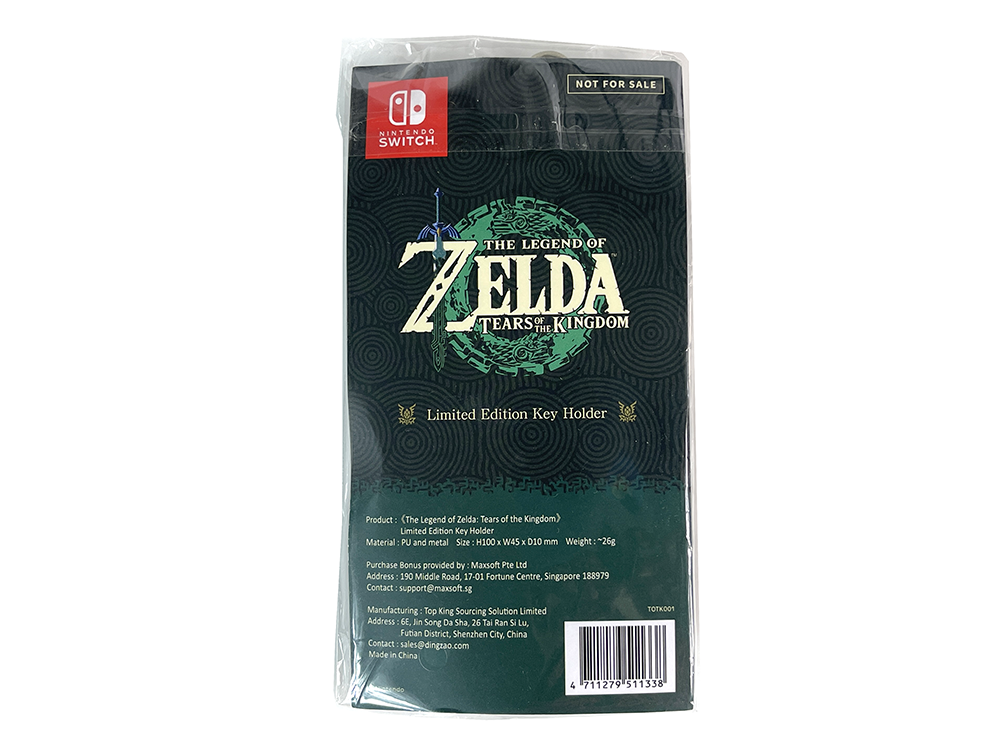 (NEW) Nintendo Singapore Zelda Tears of the Kingdom "Key Holder"