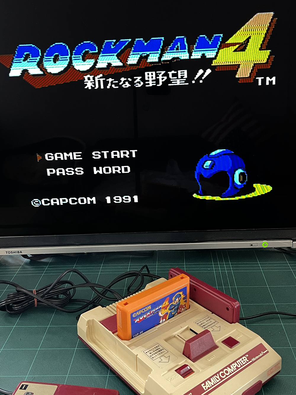 FC Rockman 4 Loose Cartridge (JPN Ver)