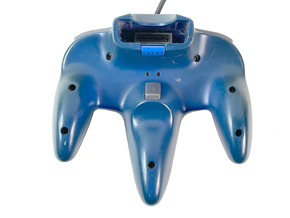 N64 Controller NUS-005 Dis-Colored BLUE (FOR PARTS)
