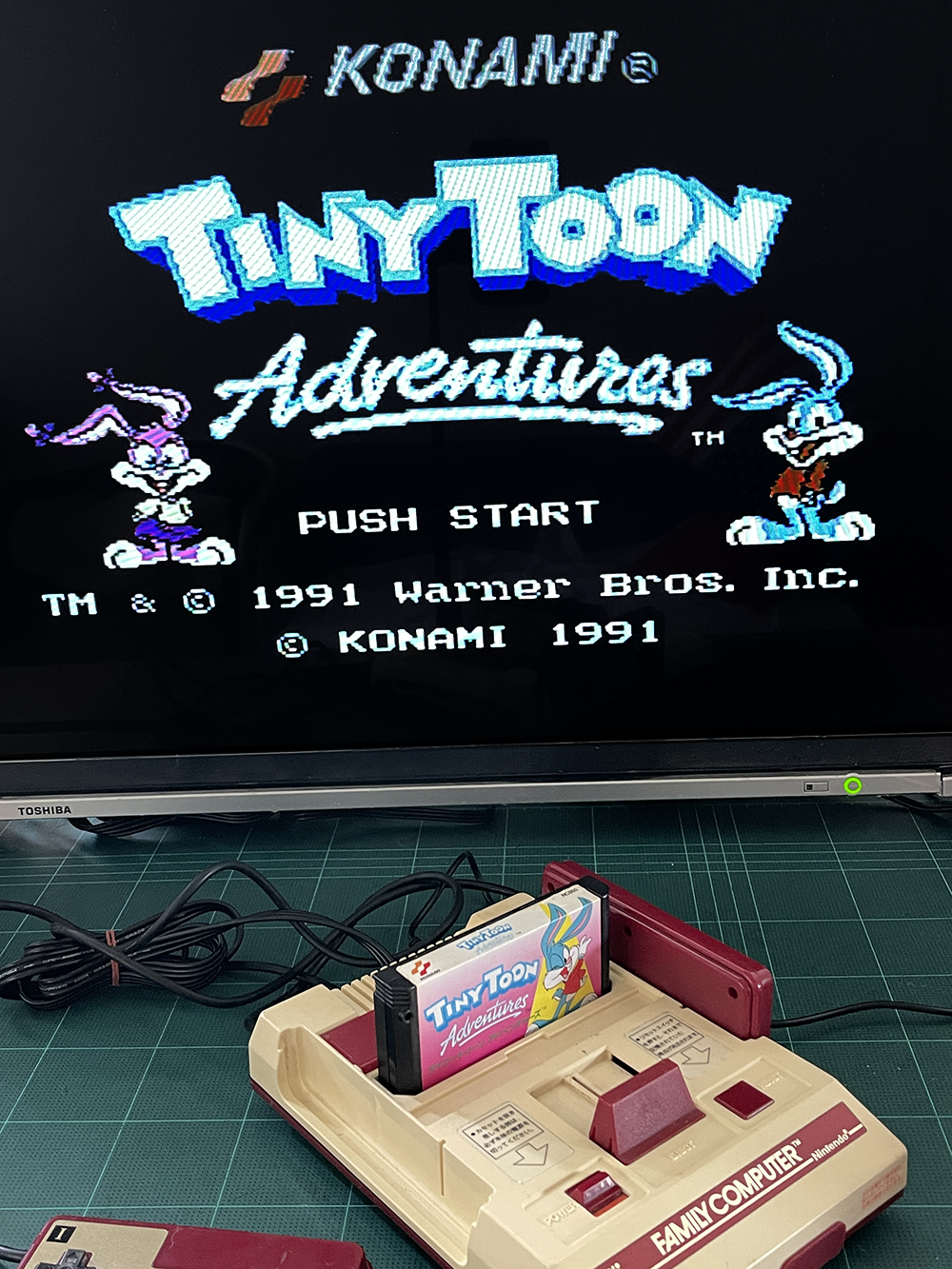 FC Tiny Toon Adventures Loose Cartridge (JPN Ver)