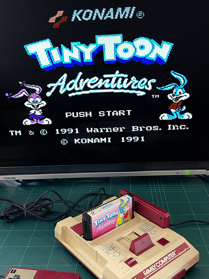 Nintendo Famicom Tiny Toon Adventures (JPN Ver, Loose Cartridge)