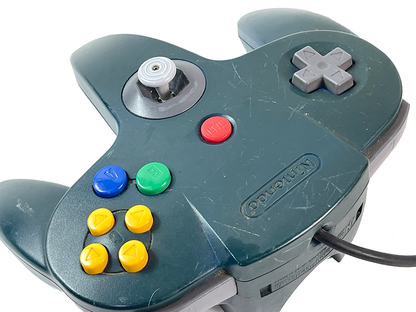 N64 Controller NUS-005 Dis-Colored BLUE (FOR PARTS)