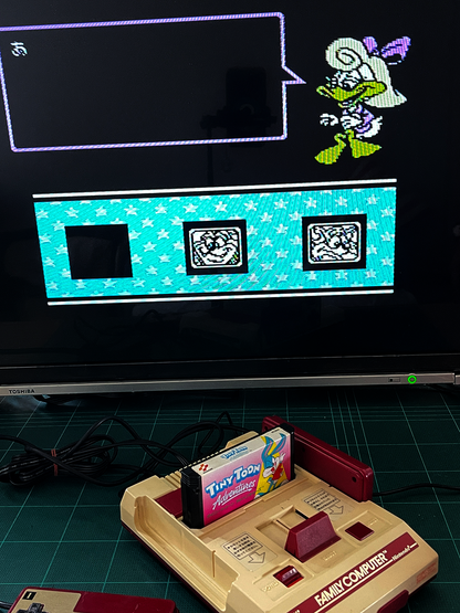 Nintendo Famicom Tiny Toon Adventures (JPN Ver, Loose Cartridge)