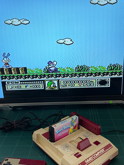 Nintendo Famicom Tiny Toon Adventures (JPN Ver, Loose Cartridge)