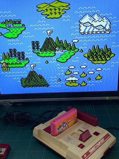 Nintendo Famicom Takahashi Meijin no Boukenjima 2/ Adventure Island II (JPN Ver, Loose Cartridge)