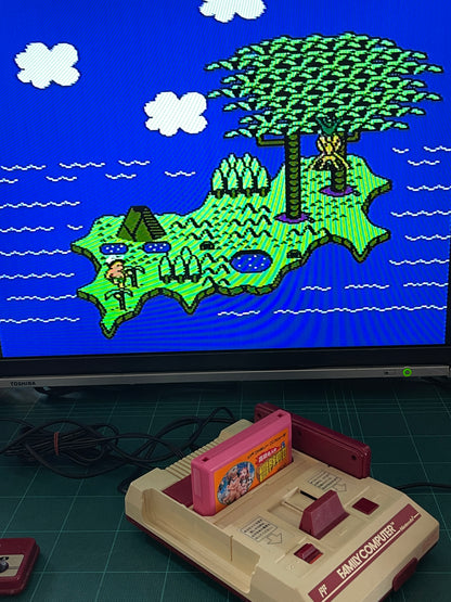 Nintendo Famicom Takahashi Meijin no Boukenjima 2/ Adventure Island II (JPN Ver, Loose Cartridge)