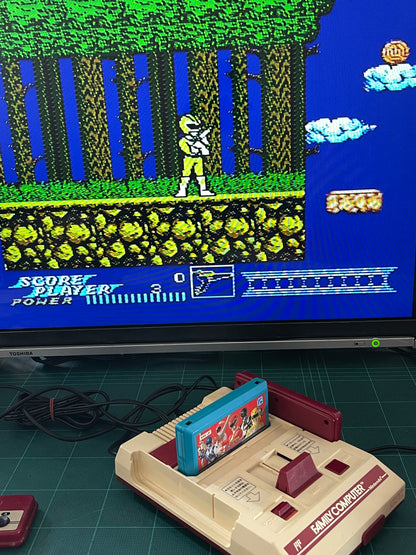 Nintendo Famicom Kyouryuu Sentai Zyuranger/Power Rangers (JPN Ver, Loose Cartridge)