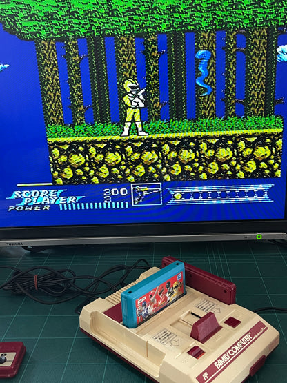 Nintendo Famicom Kyouryuu Sentai Zyuranger/Power Rangers (JPN Ver, Loose Cartridge)