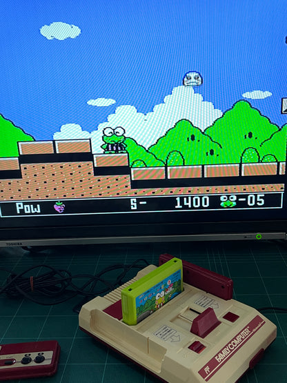 Nintendo Famicom Kero Kero Keroppi no Daibouken 2 (JPN Ver, Loose Cartridge)