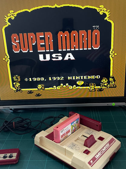 Nintendo Famicom Super Mario USA (JPN Ver, Loose Cartridge)