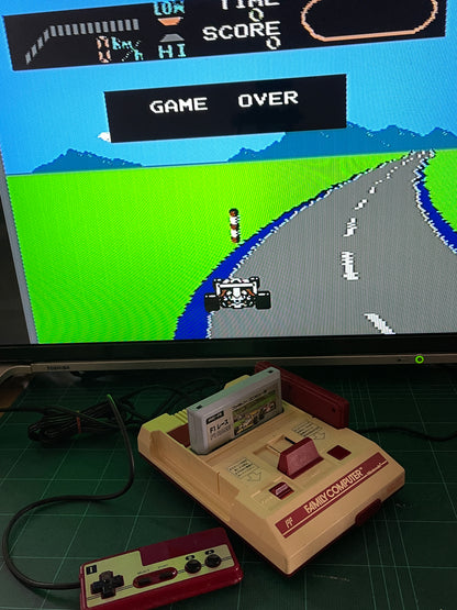 Nintendo Famicom F1 Race (Completed, JPN Ver)